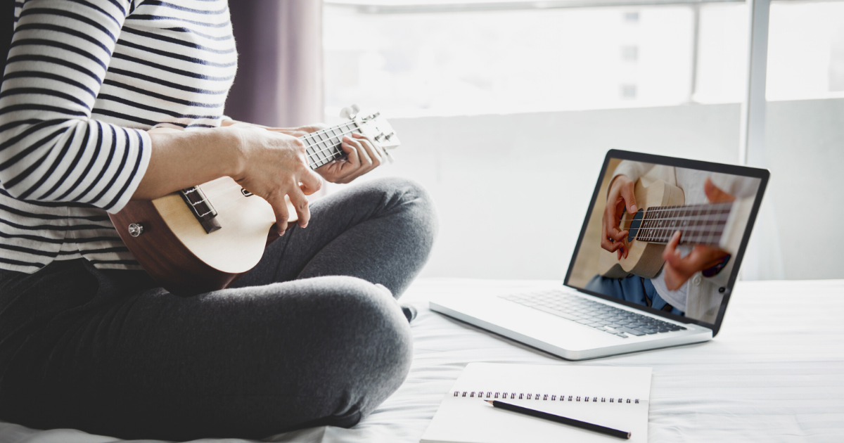 Online Music School Class on Zoom